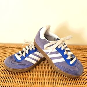 Adidas Samba OG Blue Suede Size 10.5 Child